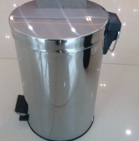Thùng rác inox đạp chân 12 lít